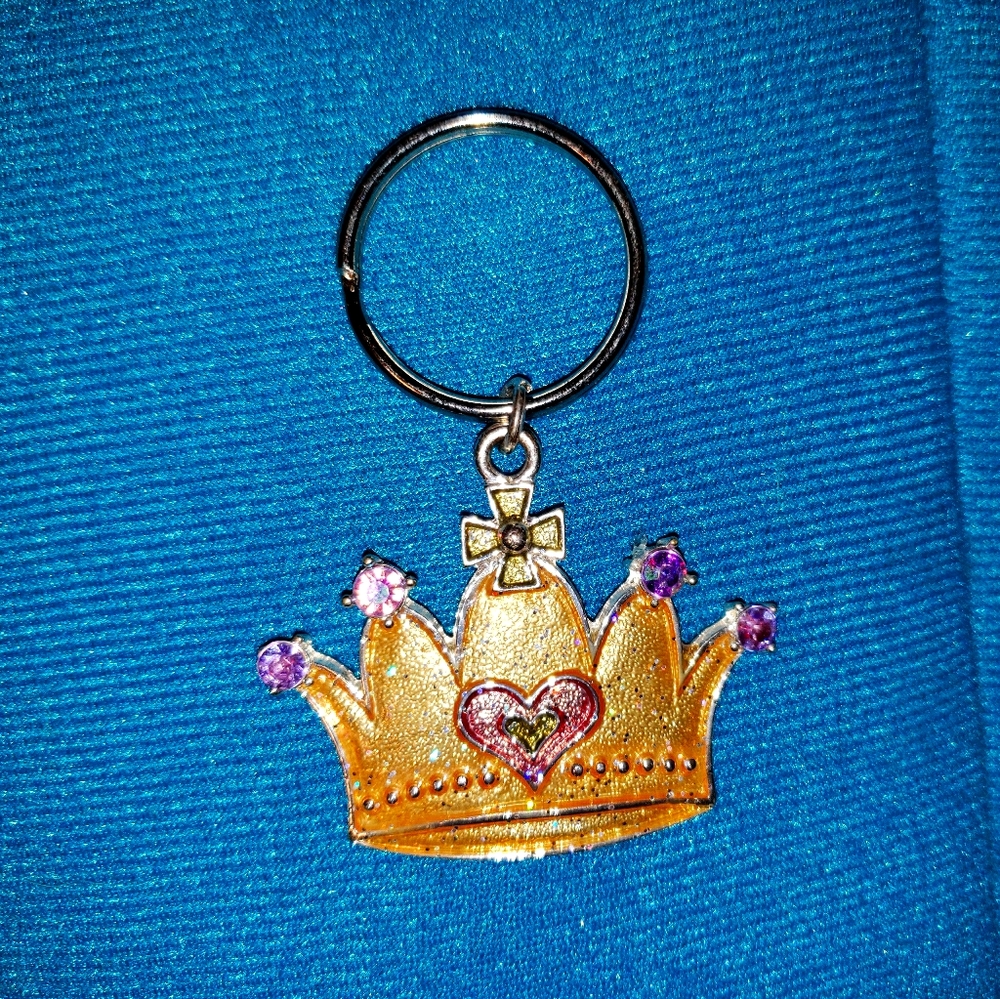 Crown key chain
